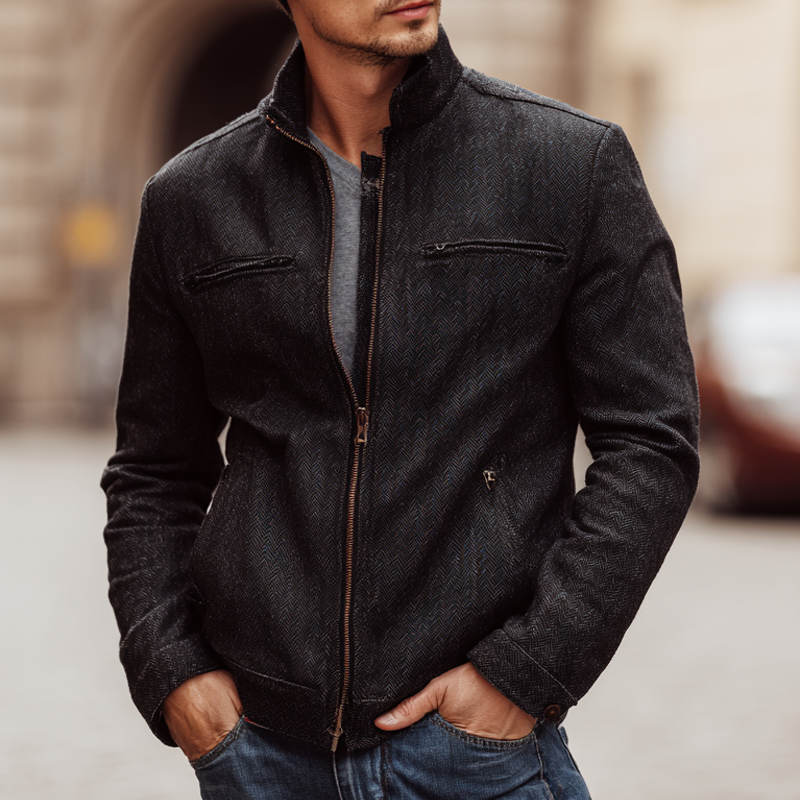 Veste rétro vintage pour hommes – Manteau intemporel dans le style Old Money & Quiet Luxury