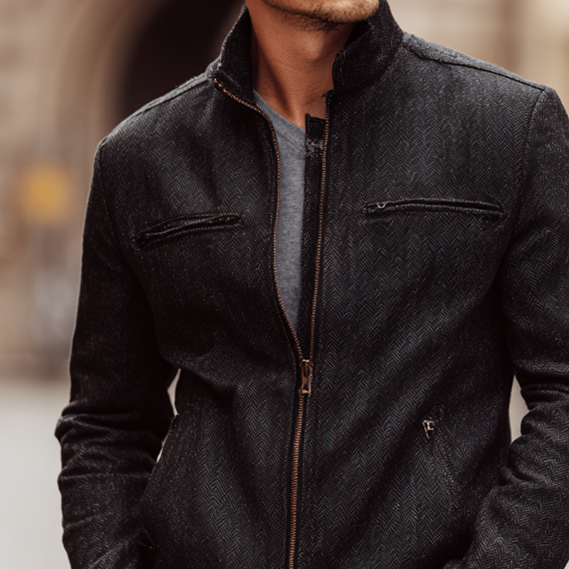 Veste rétro vintage pour hommes – Manteau intemporel dans le style Old Money & Quiet Luxury