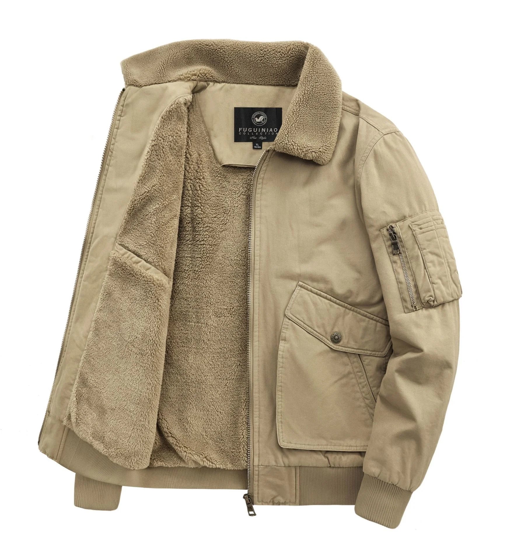 Sebastián - Veste d'Hiver Outdoor pour Homme Résistante au Vent