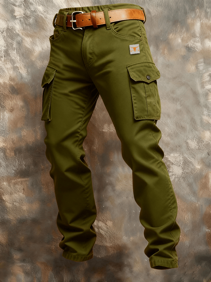 MAISON CLÉMENT PARIS™ | PANTALON CARGO HOMME MULTIPOCHES RÉSISTANT