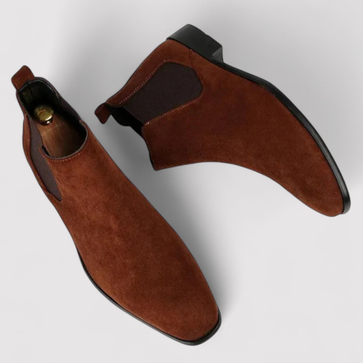 Cavani – Bottines Homme – Chukka en Daim Beige – Automne/Hiver 2025