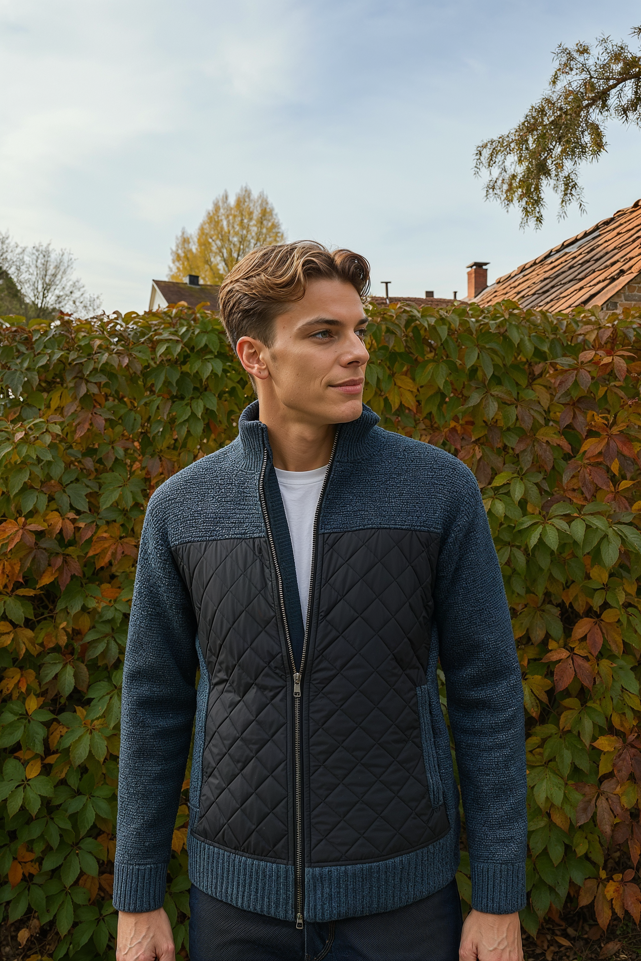 Mariano - Manteau d'hiver élégant slim-fit